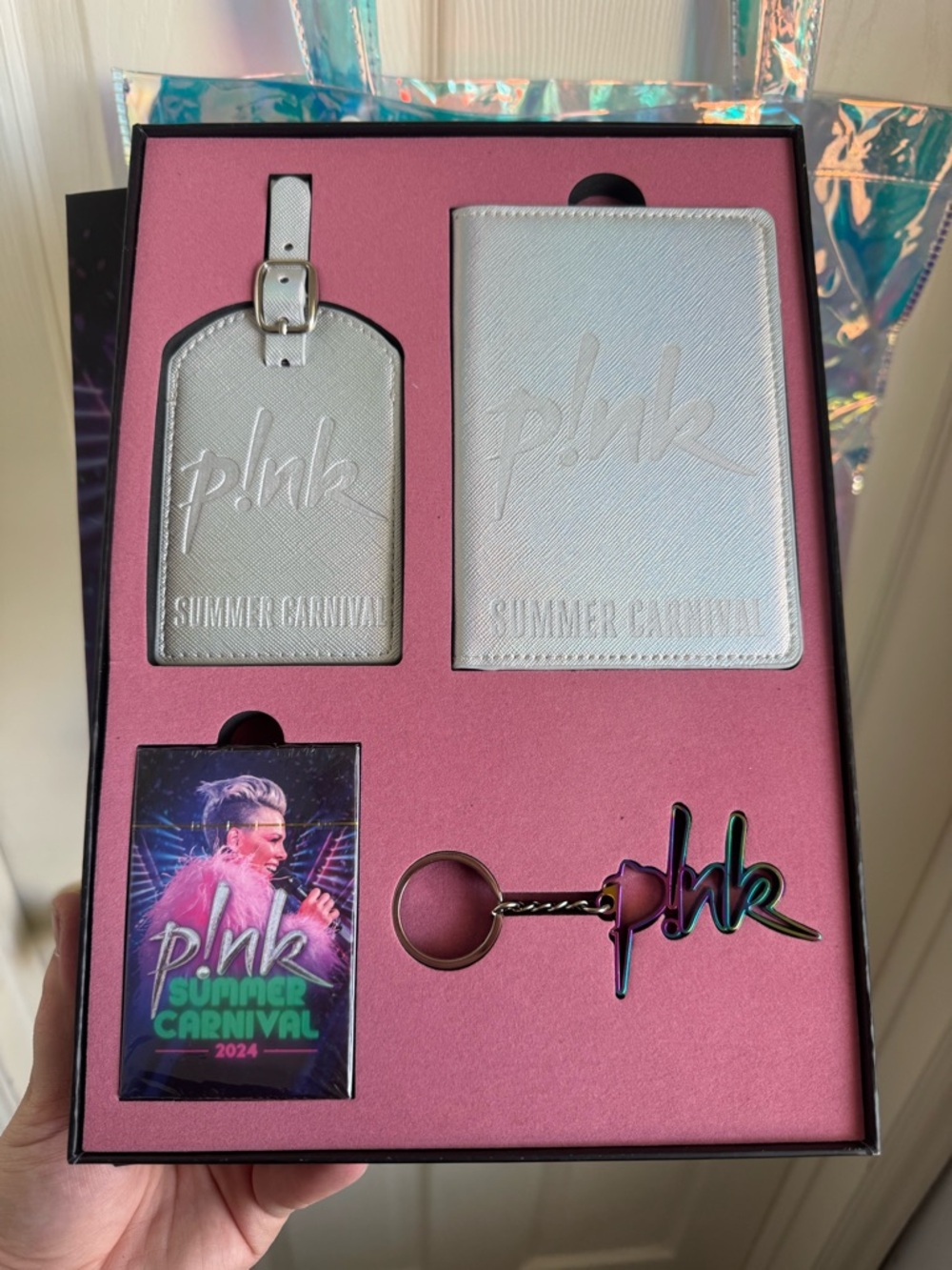 SET OF 2 Pink Summer Carnival 2024 VIP boxes